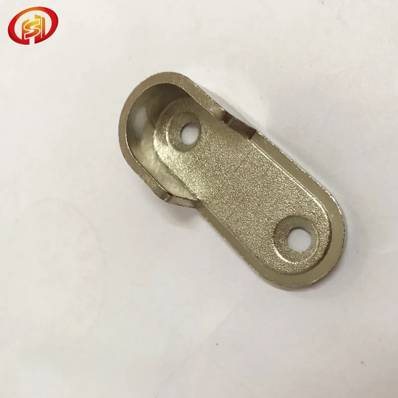 Closet Rod Pole Wardrobe Tube Support Bracket Accessories Oval Bracket Clothes Tube Holder