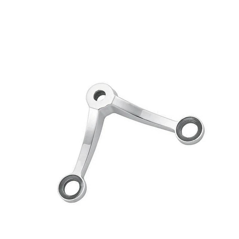 Spider Fittings Hot sale Point-Fix Glass Curtain Wall Stainless Steel Glass Curtain Wall Spider Fittings Brackets  Frameless Str