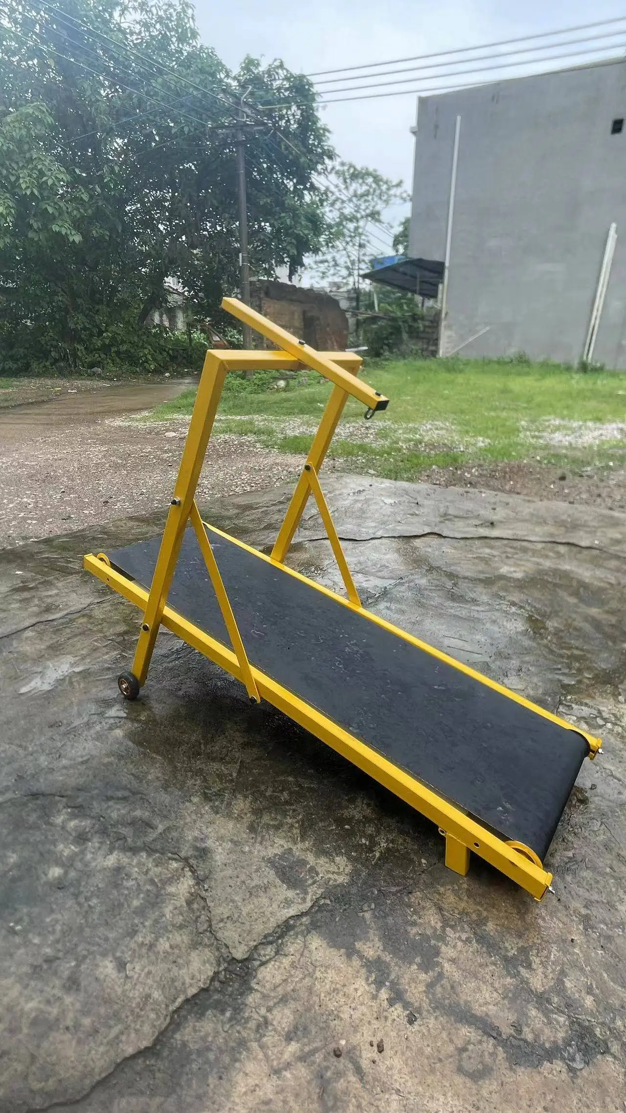 High-End Adjustable Height Iron Dog Treadmill Factory Direct Agility Equipment for Small Dog Training