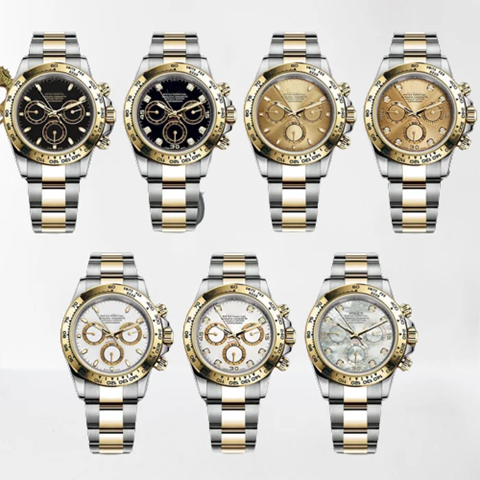 Luxury Waterproof 904L Chronograph Dial Men Watches Sapphire Crystal Japanese Movement Stainless Steel Wrist Mechanical Watch