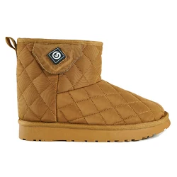 Casual Winter Outdoor Lady Shoes Waterproof Rechargeable Battery  Electronic Heating Warm Women boots