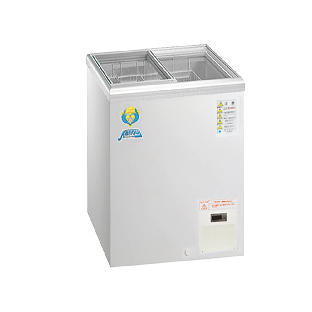 
Industrial biological specimens vertical retail deep freezers display 