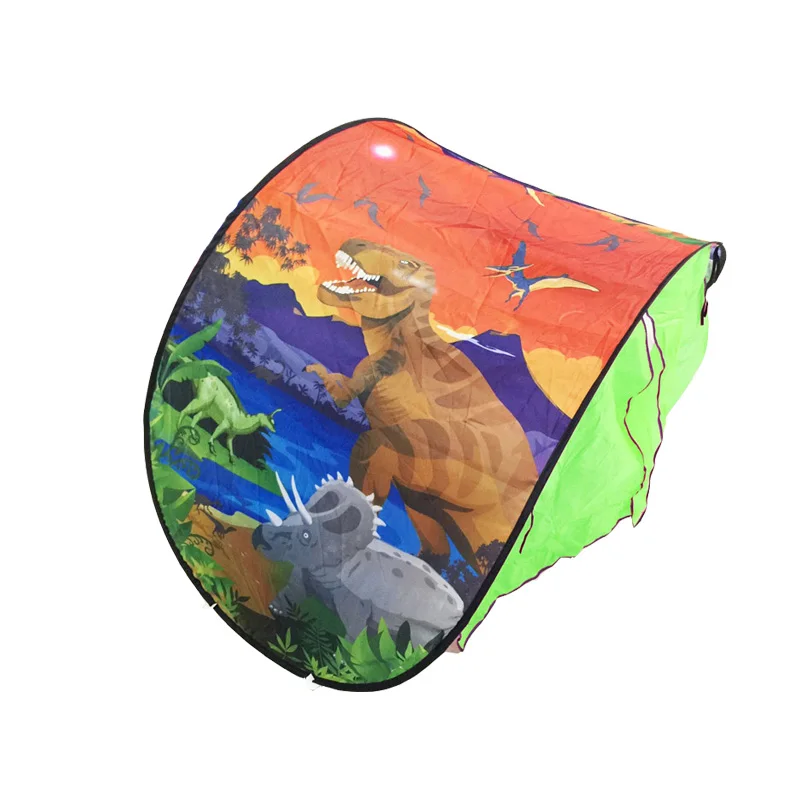 Baby Up Bed Tent Kids Cartoon Snowy Fordable Portable Playhouse Comforting Sleeping Indoor Outdoor Camp Tipi Toys For Children