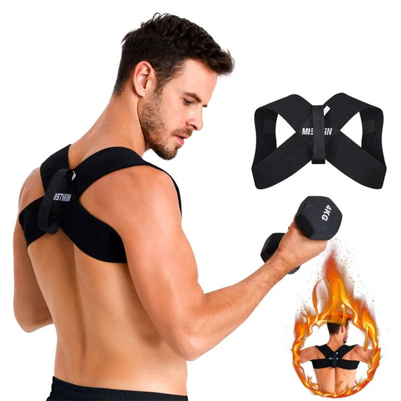 Wholesale Back Posture Brace SBrace Support Belt Corrector Straighten Clavicle Spine Shapewear Corrector Shoulder Lumbar Rectify