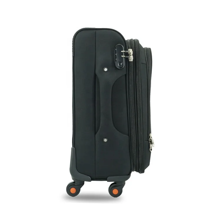 2021 Hot Selling 3pcs 20 24 28inch New Suitcase set Trolley Soft Shell Fabric Nylon Lightweight Luggage set