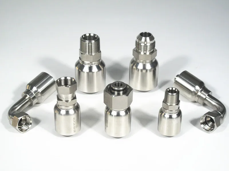 SS Parker 10143C Hose Fittings NPT Male Hose Ends Hose Couplings