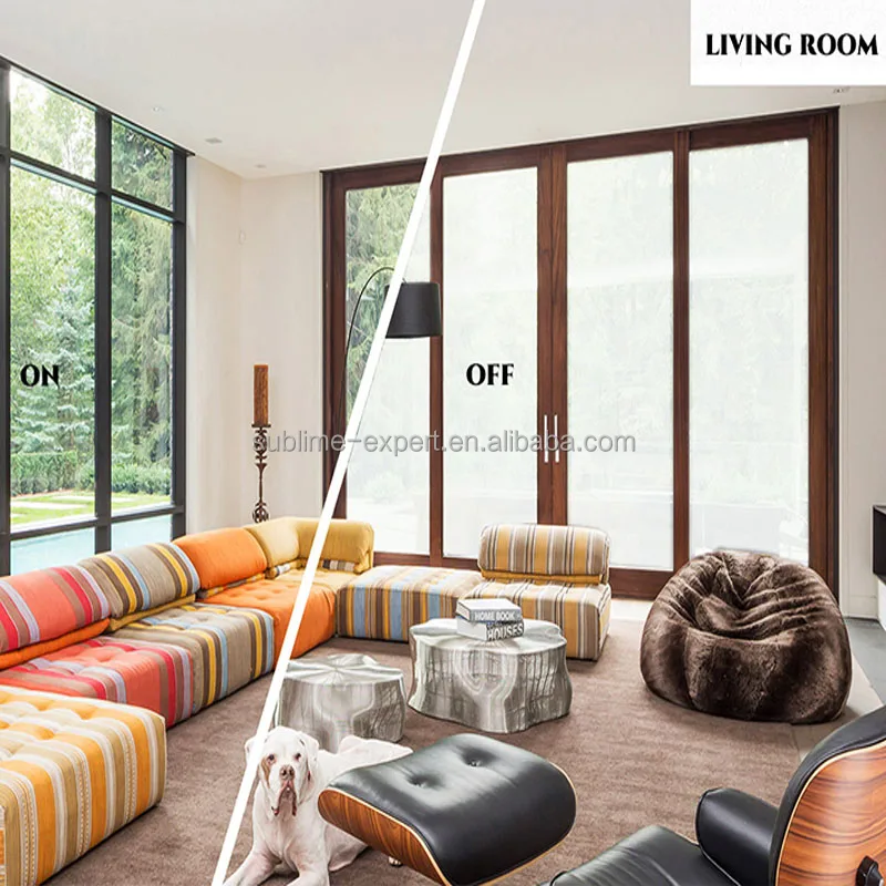 Switchable PDLC Film Opaque Glass Electric Window Smart Film Roll for Door Window Tint Office Partition PDLC Smart Film