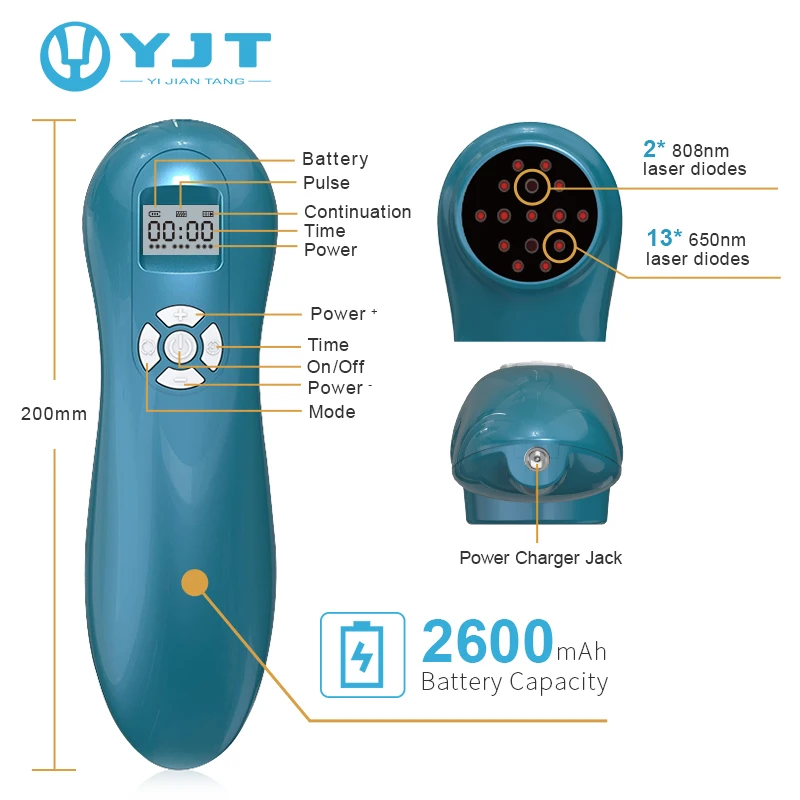 Портативный Удобный малой мощности 660 850nm волны инфракрасного света led руки и ноги терапии