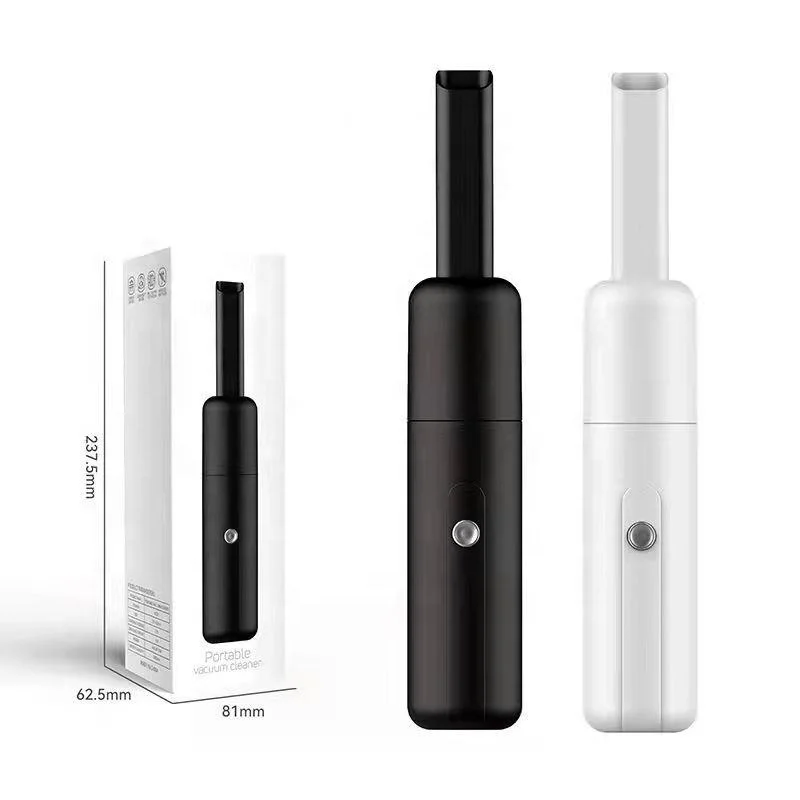 FIREEGG New Arrive Wholesale Small Car Vacuum Cleaner High Power Portable Wireless Charging Handheld Vacuum Cleaner Battery USB