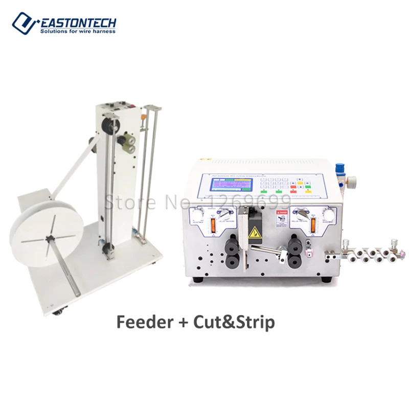 EW-06D 0,1-10mm2 Оболочкой Кабель Провод полностью автоматическая машина для резки и зачистки eastontech CE ISO 13 мм 450W