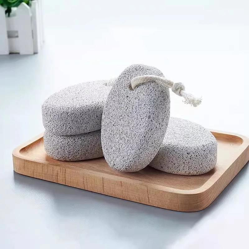 Natural lava pumice stone for feet Remove dead skin and calluses Wholesale high-quality foot file Pedicure care tool