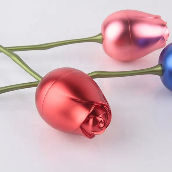 FC-9002 artificia flower metal rose plating arts and crafts valentine gifts