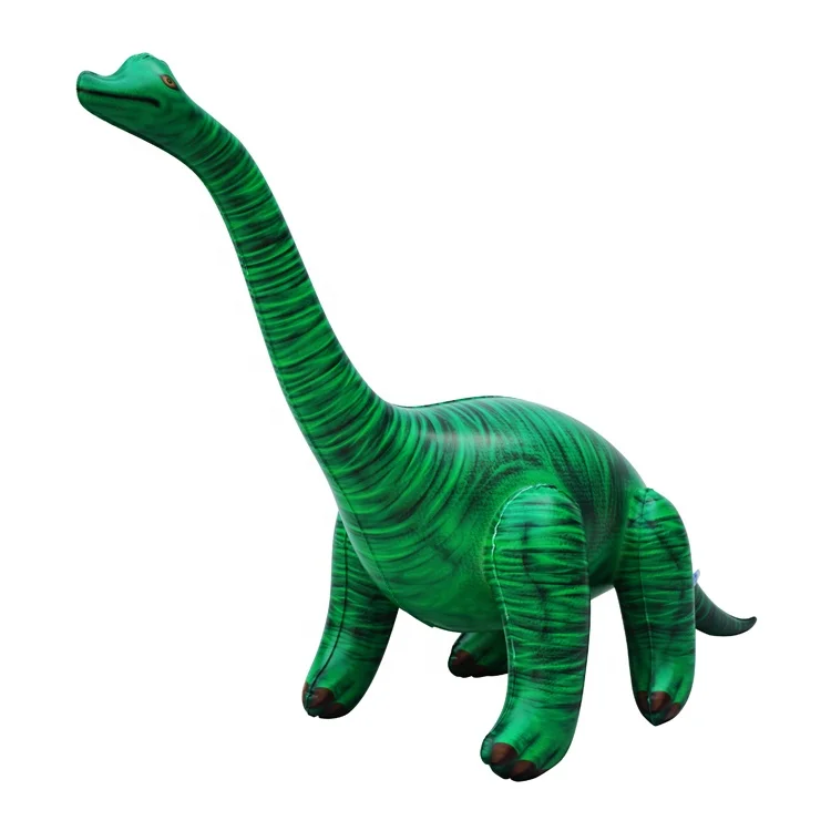 46in L Amazon Hot sale  Toy High quality inflated animal costumes for kids Green realistic Stegosaurus