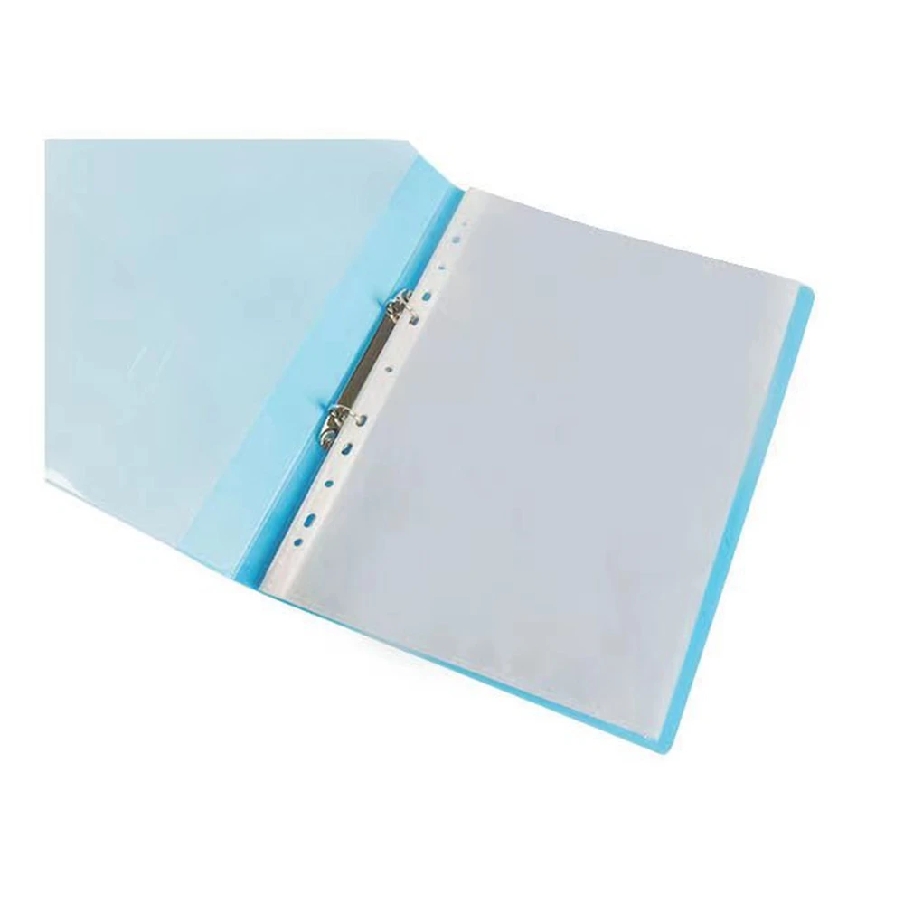 A4 plastic ring binder 2 springs   pp plastic ring binder foler