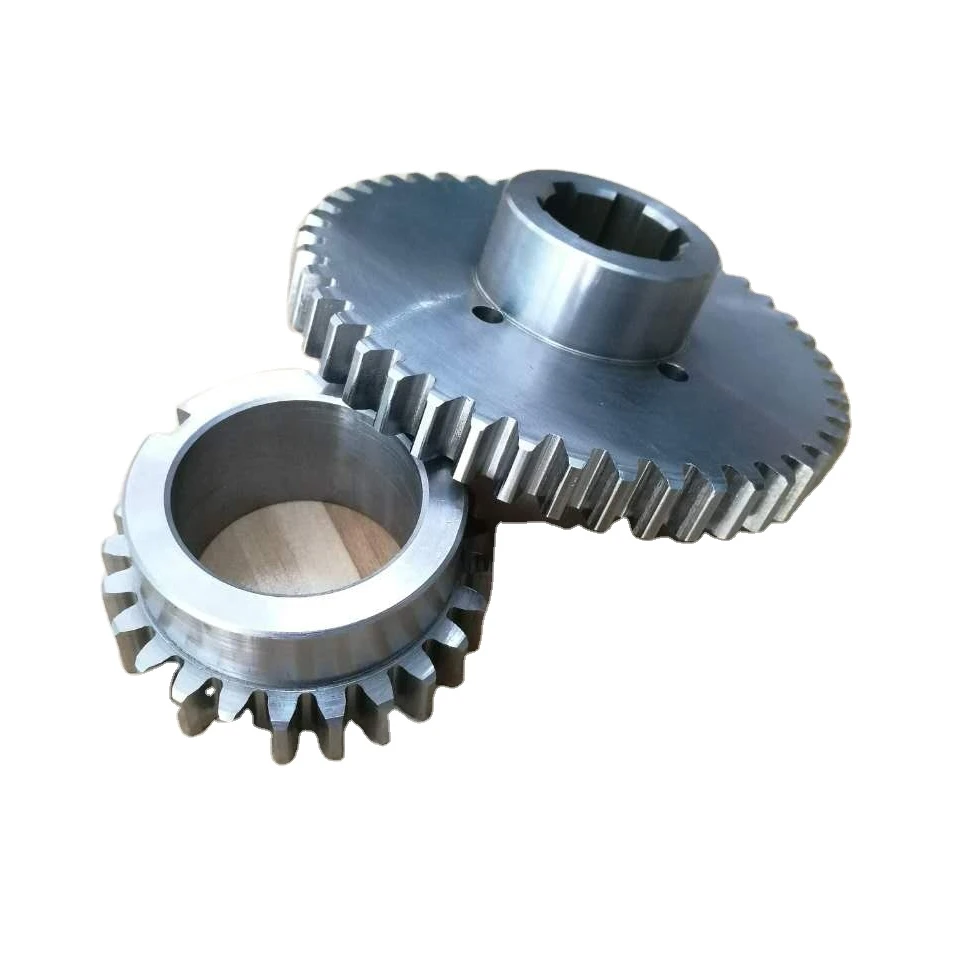 Стабильное качество последовательный пластик/нержавеющая сталь OEM CNC Поворотная двойная спиральная микро диаметр прямозубая Червячная