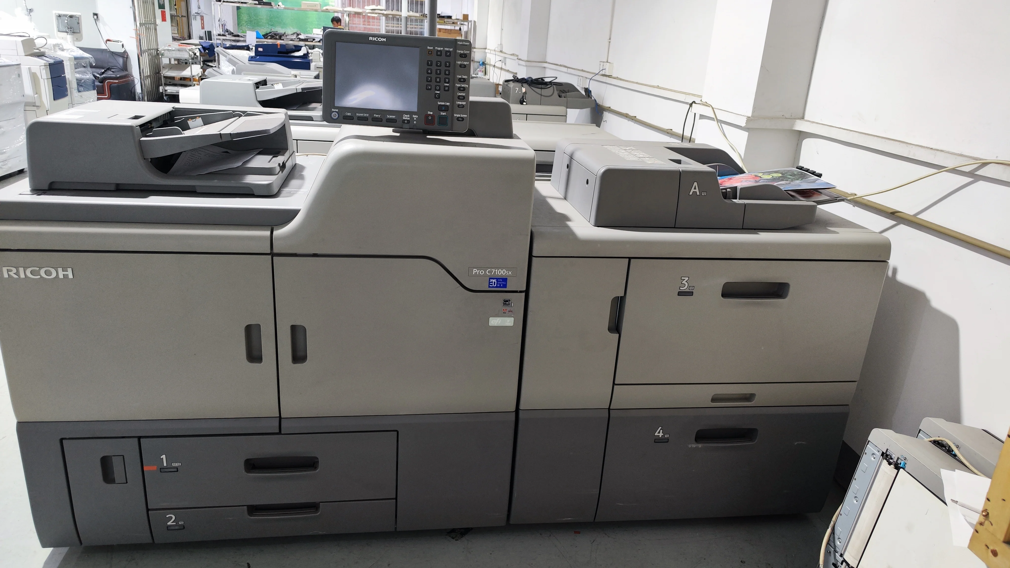 5-цветный Восстановленный копировальный аппарат для принтера Ricoh
