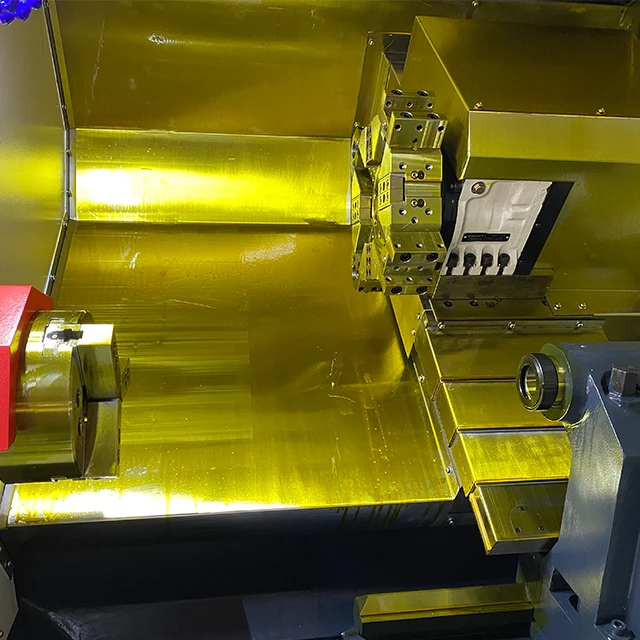 Professional Manufacture Lathe Cnc TCK46A High Precision Cnc Lathe for Alloy Wheels