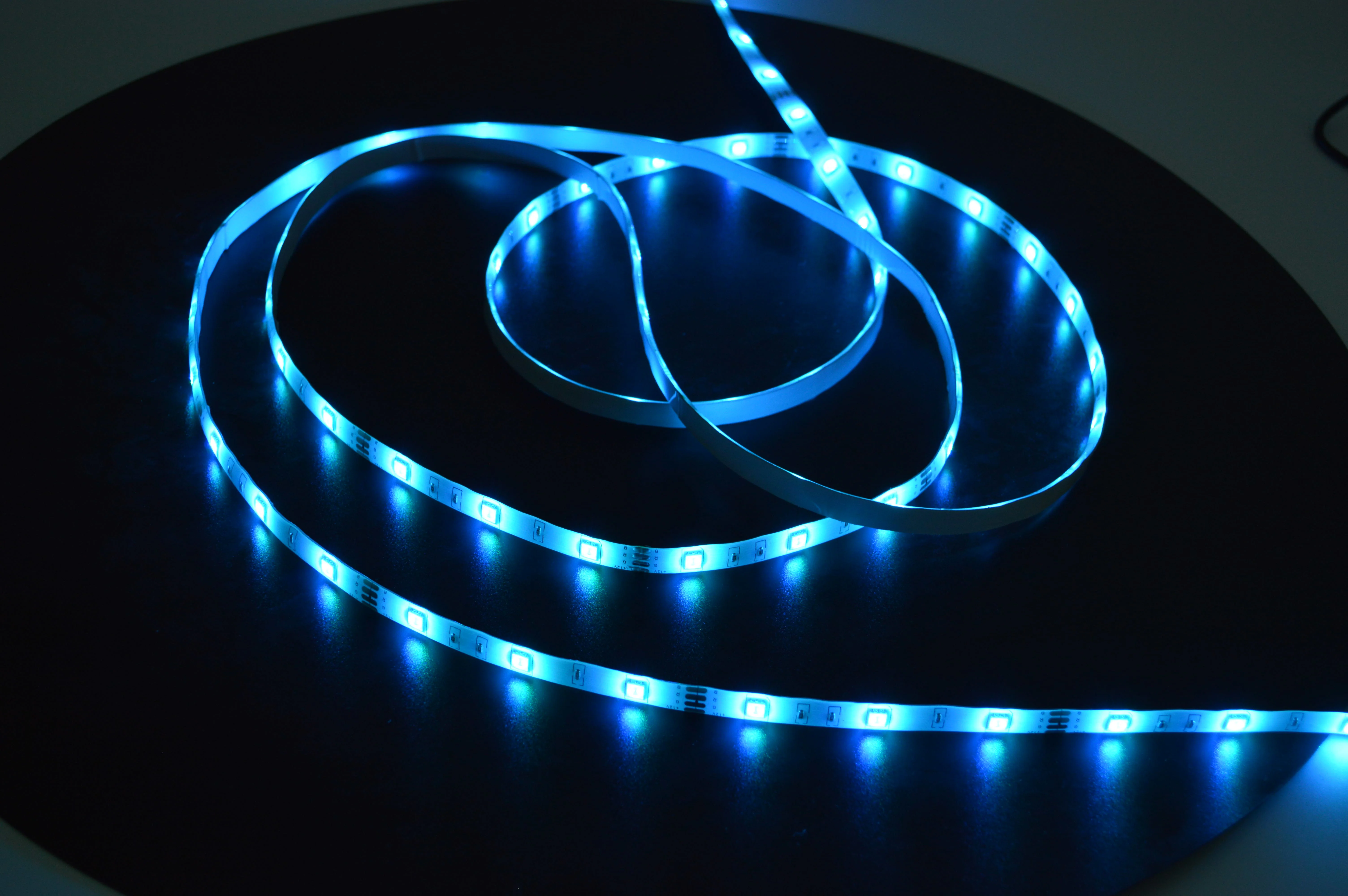 Luces 80 Mini IR Controller RGB LED Strip Light SMD 5050 Light Strip 60leds Per Meter Strisce Led Copper Les 5M DC 12V OEM 30000