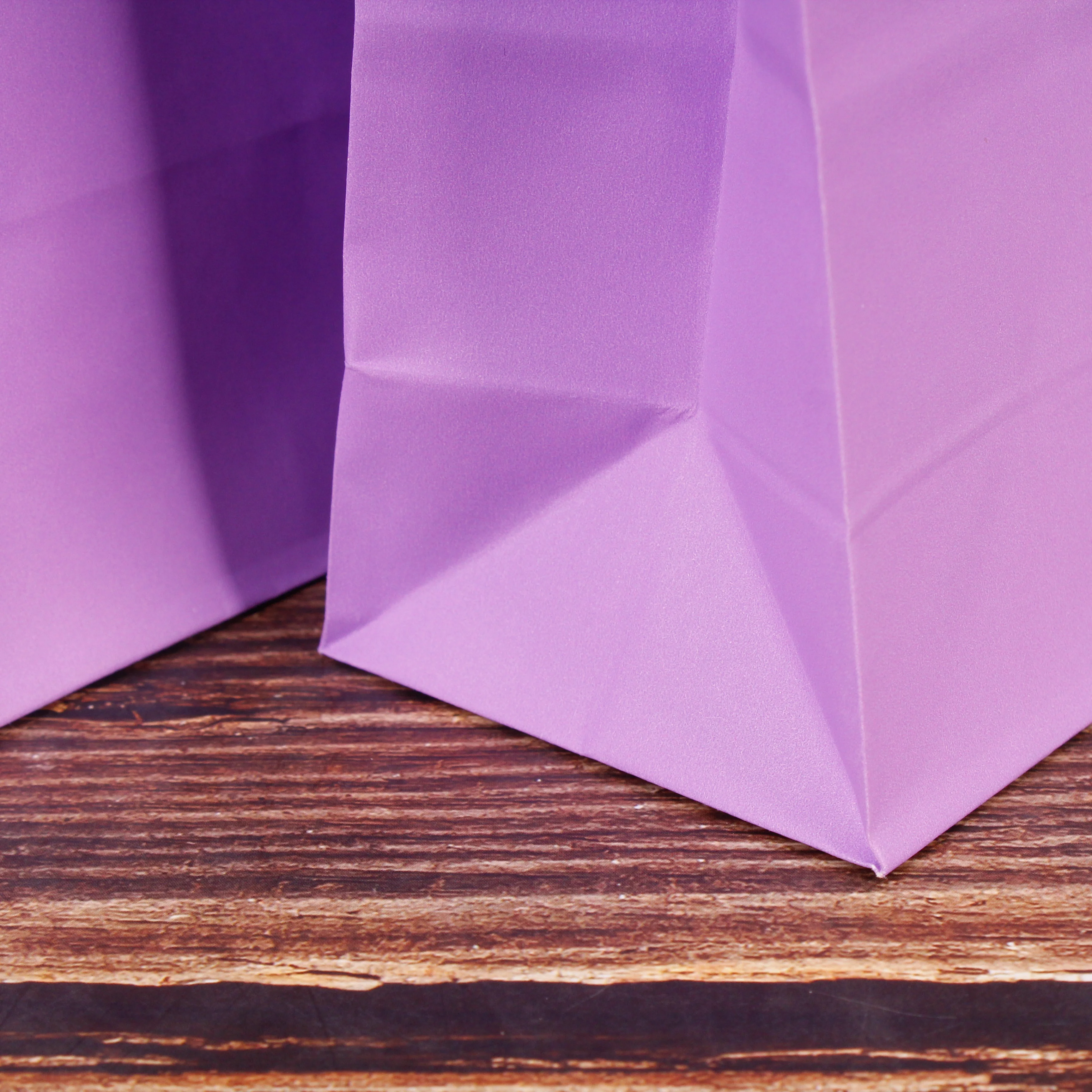 China Supply Festival Gift Packaging Birthday Party Shopping Tote Bag Customizable Pink Kraft Shopper Bag Paper With Handle