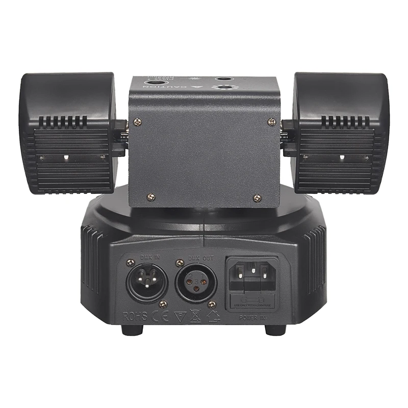 Mini new 36W Rgbw 2-arm laser beam mobile flash with KTV light, DJ light remote control