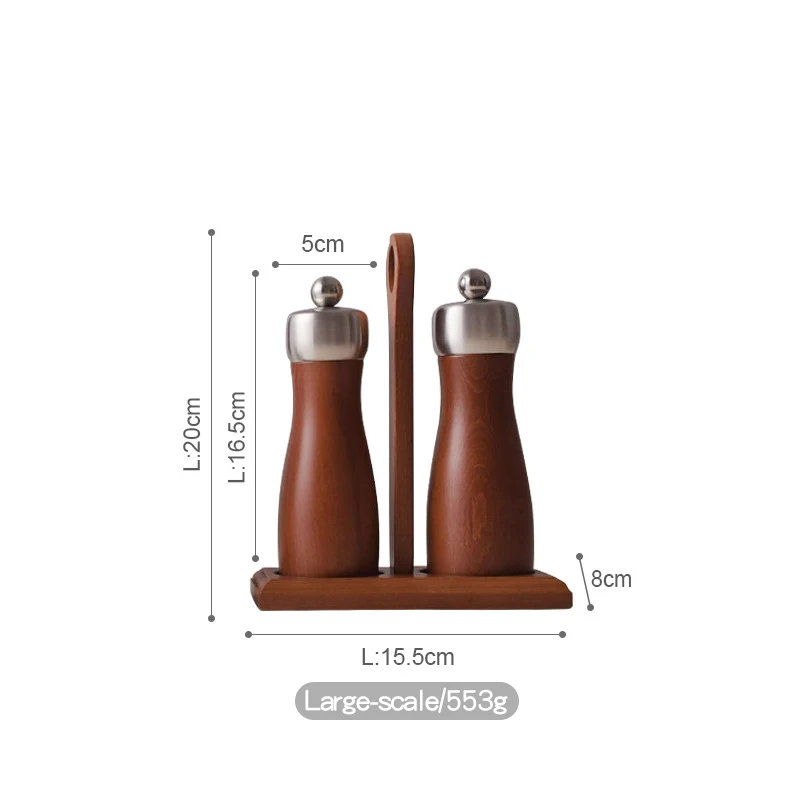 Sanwei Nuts Mills Handheld Seasoning Salt Grinder Bottle Ceramic Core Home Decor Kitchen Bbq Tools Pepper Grinder Mill