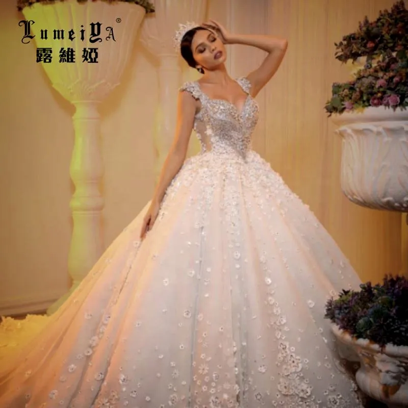 New Design Lehenga Choli For Women Wedding Classic Robe Mariage Pour Les Femmes Very Low Price A Line Wedding Dress Tulle