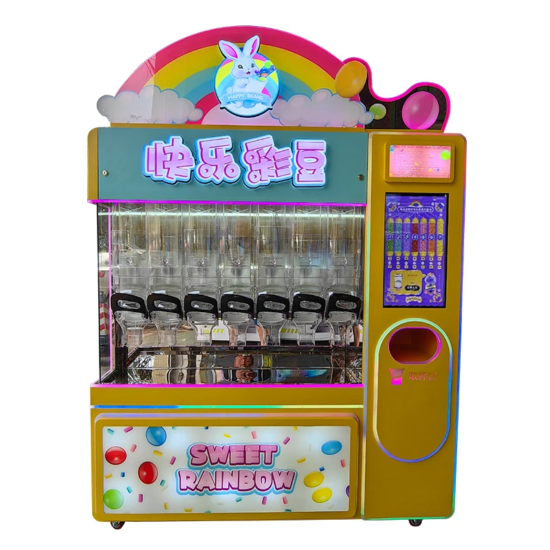 Happy Beans Candy chocolate Beans Dispenser Vending Machine