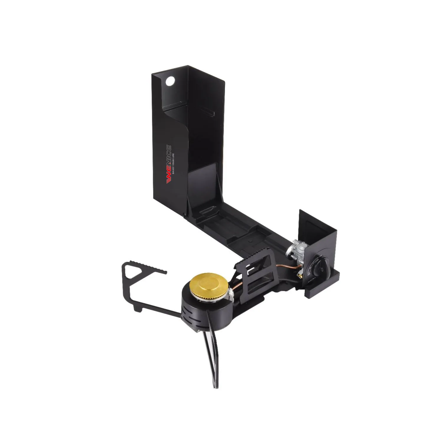 Portable  MINI Outdoor Camping Single Burner Cooker Foldable BBQ Energy Saving Gas Stove Use Butane Gas