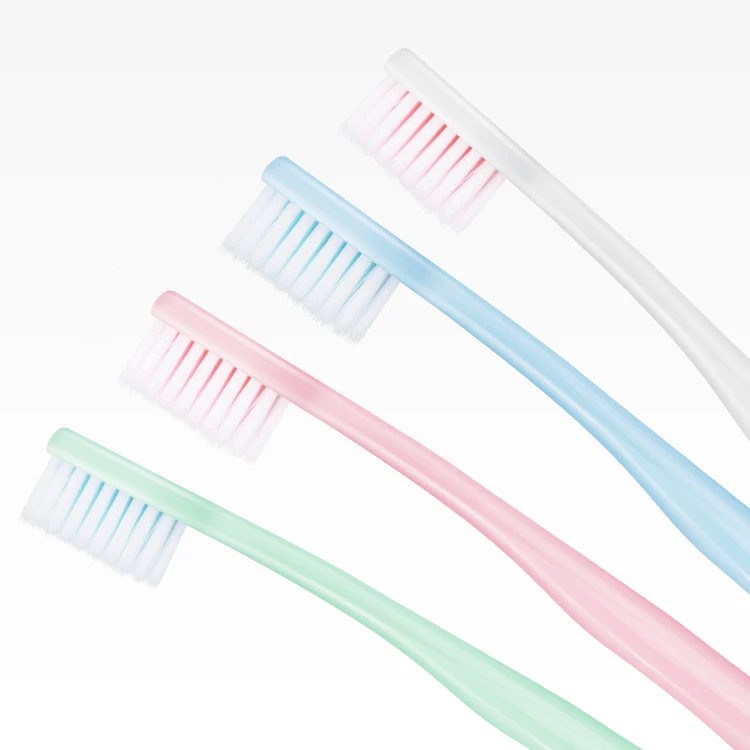 FROG Factory Custom Logo Soft Bristle Gum Care Adult Plastic Toothbrush Wholesale OEM Soft Bristle  ToothBrush