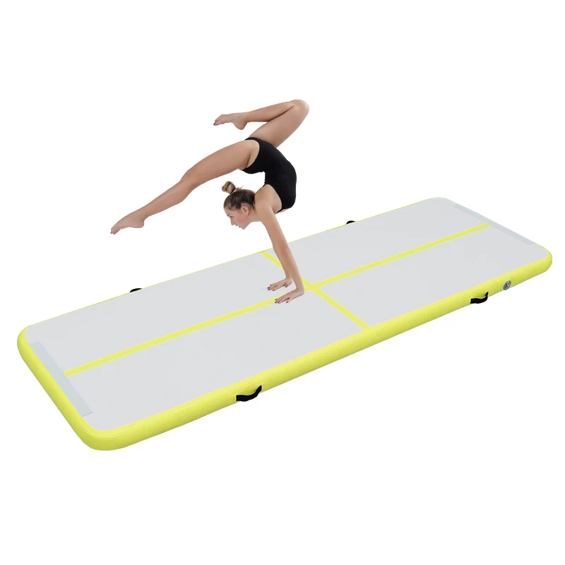 Jumping Air Mat Inflatable Tumble Cheering Custom Color Training Track for Sale Home Cheerleading Yoga Outdoor Use Professional