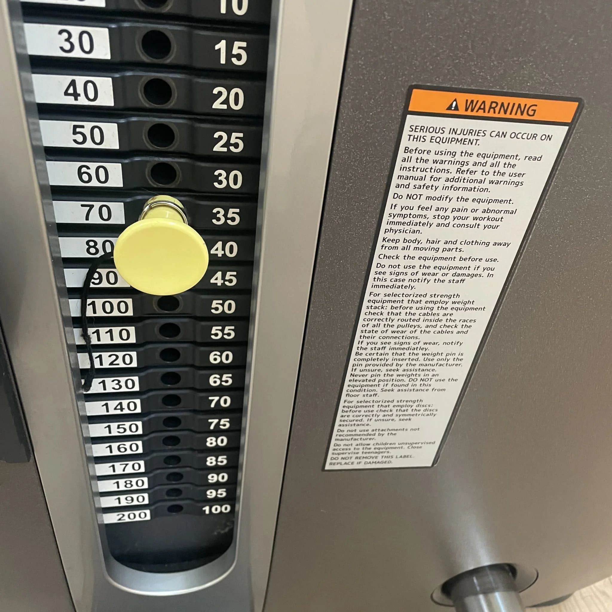 Hot Sale Pin Load Machine Fitness Equipment Chest Press For Gym Used