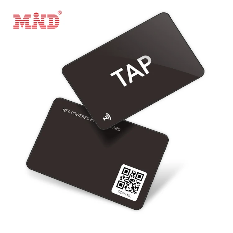 Индивидуальные черные матовые NFC карты NTAG 213 NTAG 215 NTAG 216 RFID Tap ЦИФРОВЫЕ визитные карточки
