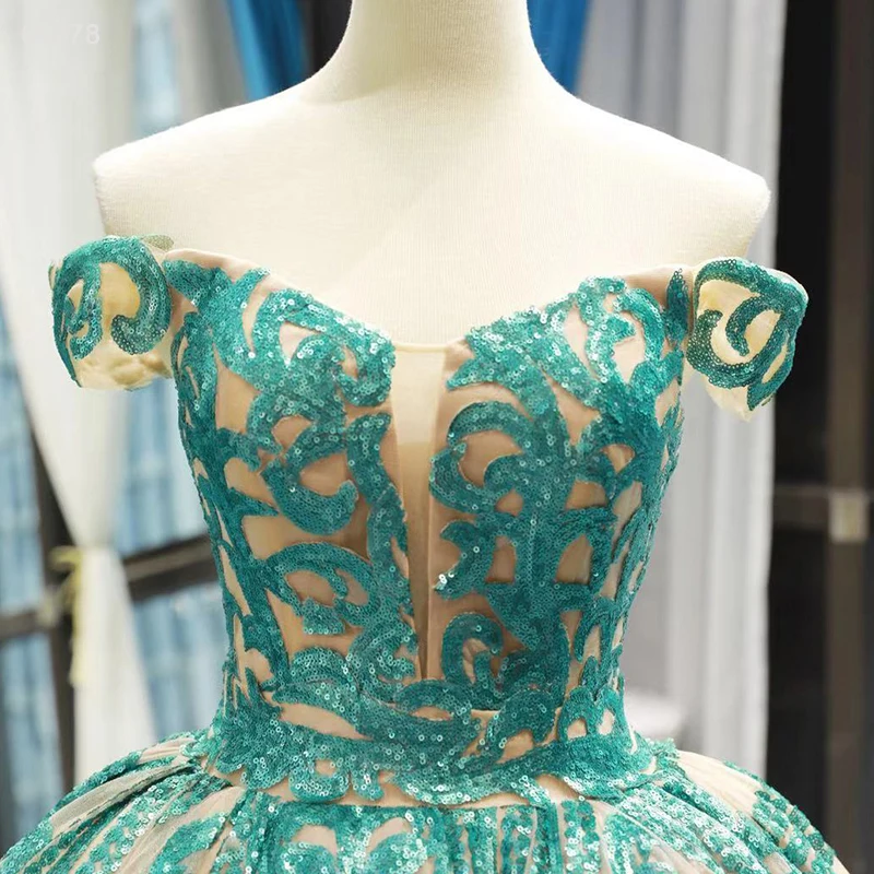 Jancember RSM66778 2021 Newest Design Royal Luxury Women Lady Elegant Wedding Dress Bridal Gown