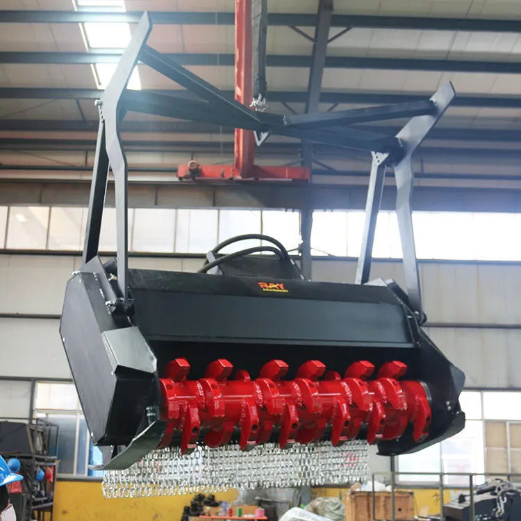 Use hydraulic forestry mulcher, forestry mower ,forestry slasher forestry chipper