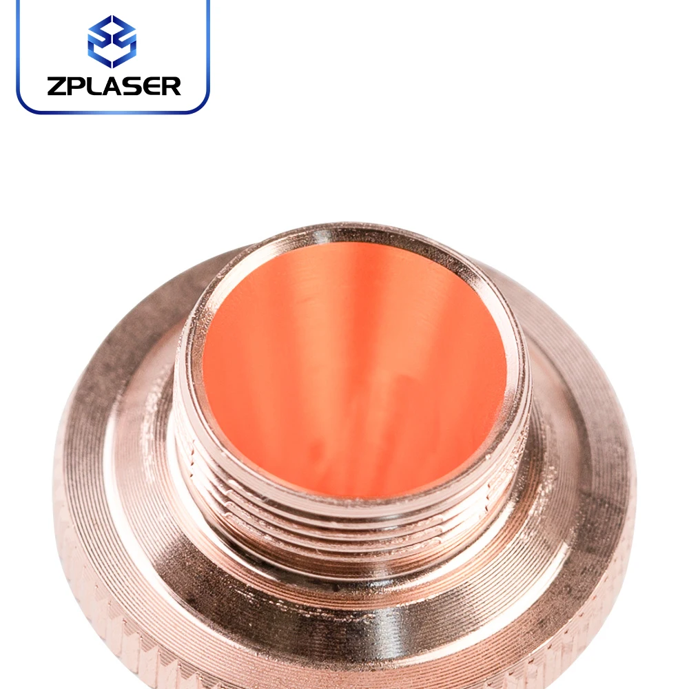 [High-quality] ZPLASER Optical Fiber laser equipment parts red copper Single Layer D14.2mm-15.4H 3D-M9  laser cutting nozzle