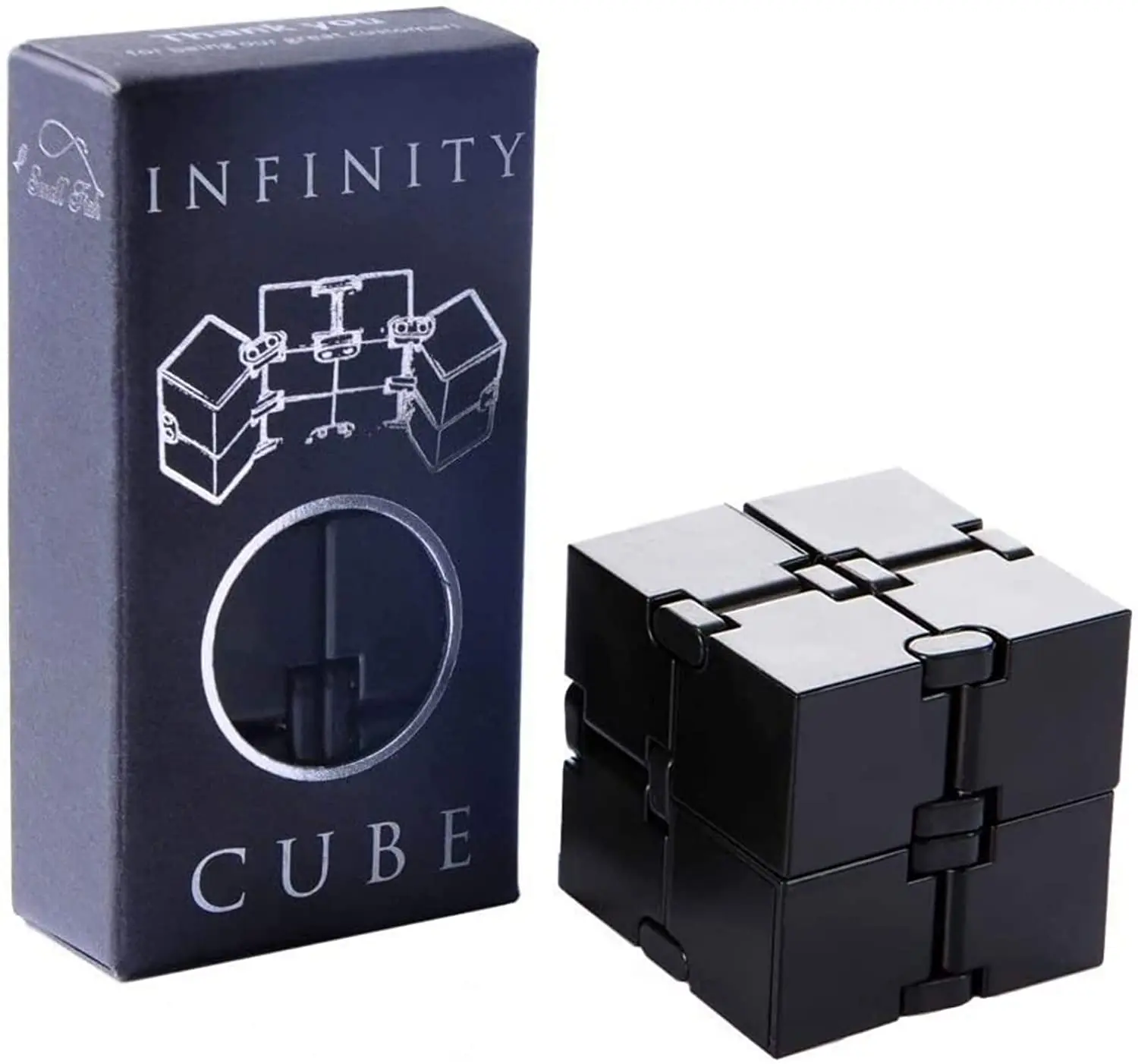 CPC Simple Fun Children Adult Anti stress Pop Fidget Toy Transforming Fidget Infinity Magic Spinner Custom Cube
