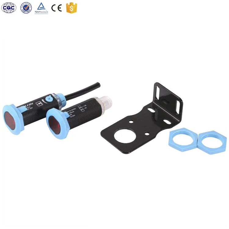 Factory Wholesale Price Proximity Switch High Temperature Resistance Photoelectric Sensor For 12v To 24V