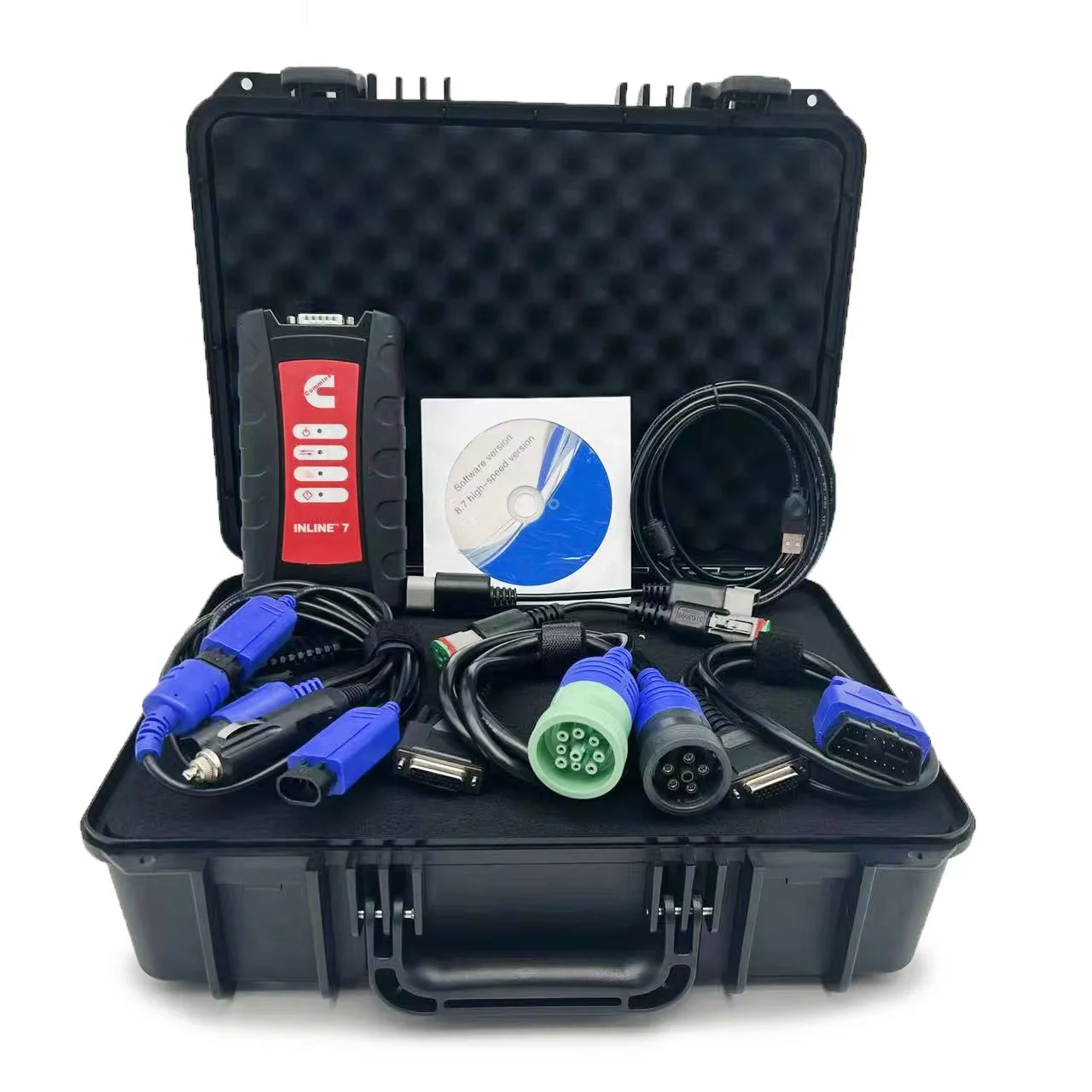 line7 adapter, programmable engine diagnostic tools /scanner tool with V8.9 software for Cum/mins