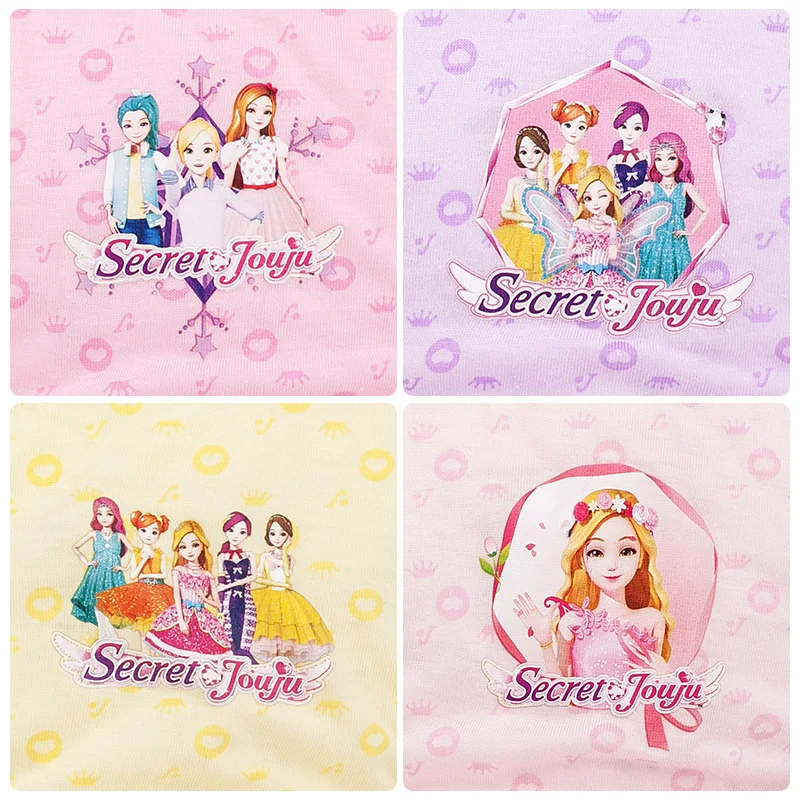 
Popular Cartton Character New Girls Underwear 100% Cotton Girls Short Panties 