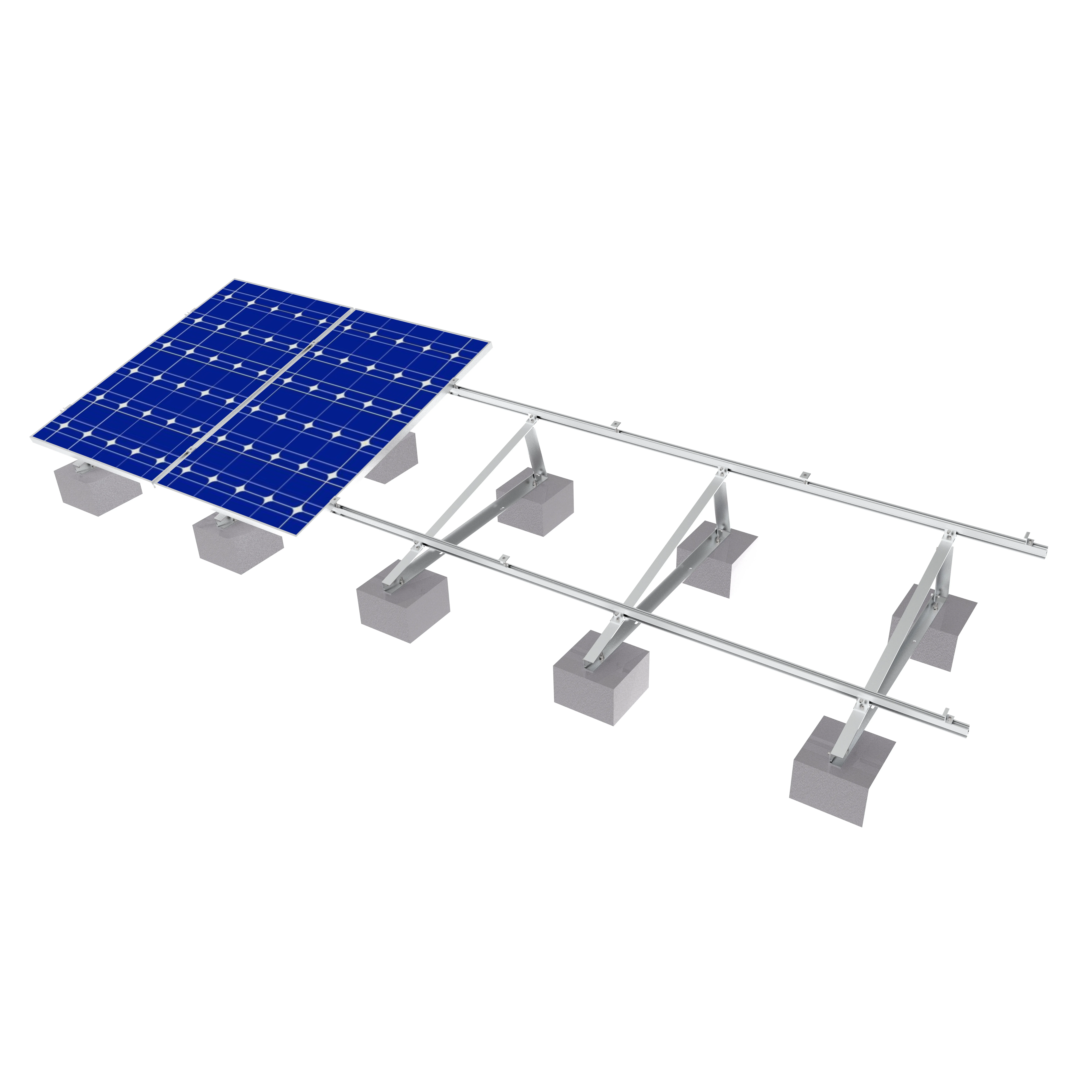 Cheap Solar Panel Stand Flat Roof Solar Panel Mounting Brackets