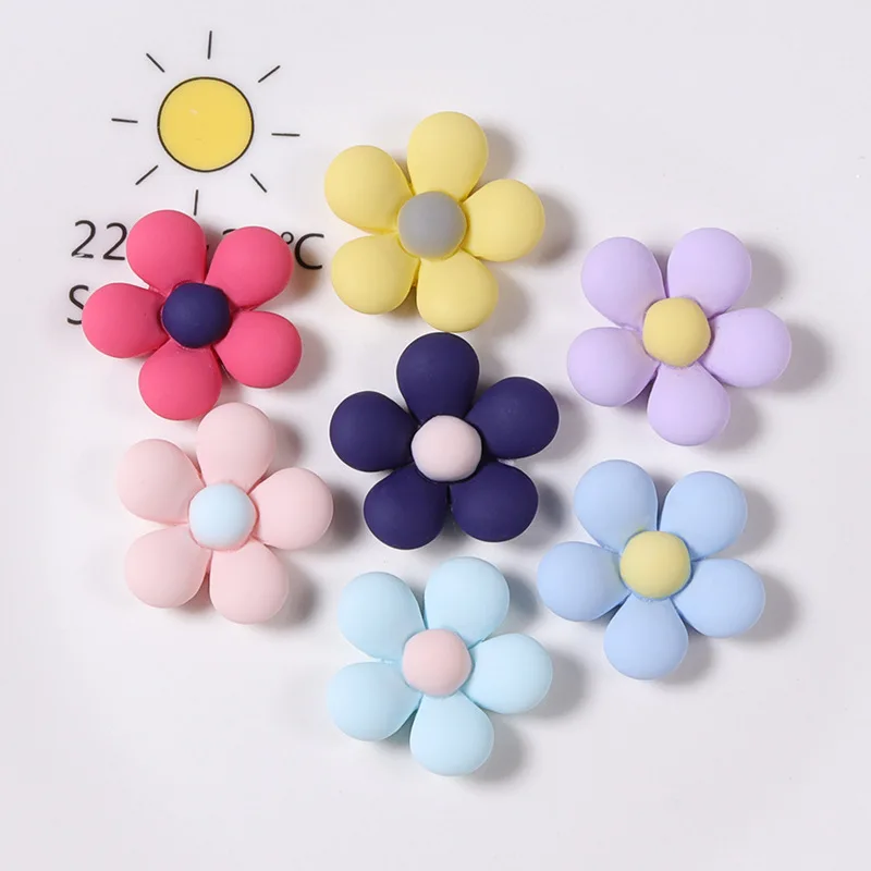 Flatback Resin Cabochon Cartoon Animal Flower Resin Flatback Cute  Resin DIY Embellishment Phone Deco LSWR182