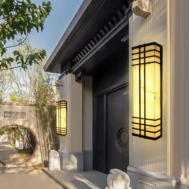 New Chinese style wall lamp new outdoor waterproofmodern outdoor doorwaybalconystaircase corridorcourtyard lamp outdo