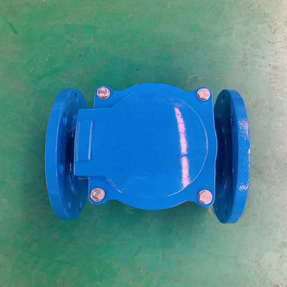 Обратный клапан из ковкого чугуна с резиновой заслонкой, клиновидный обратный клапан