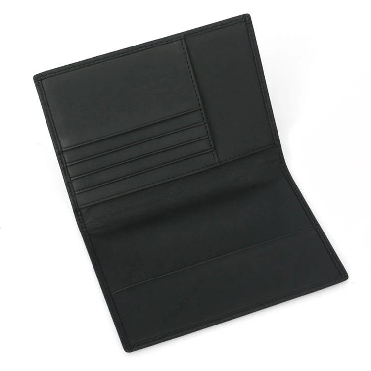 Passport holder leather Rfid blocking travel PU leather passport cover wallet