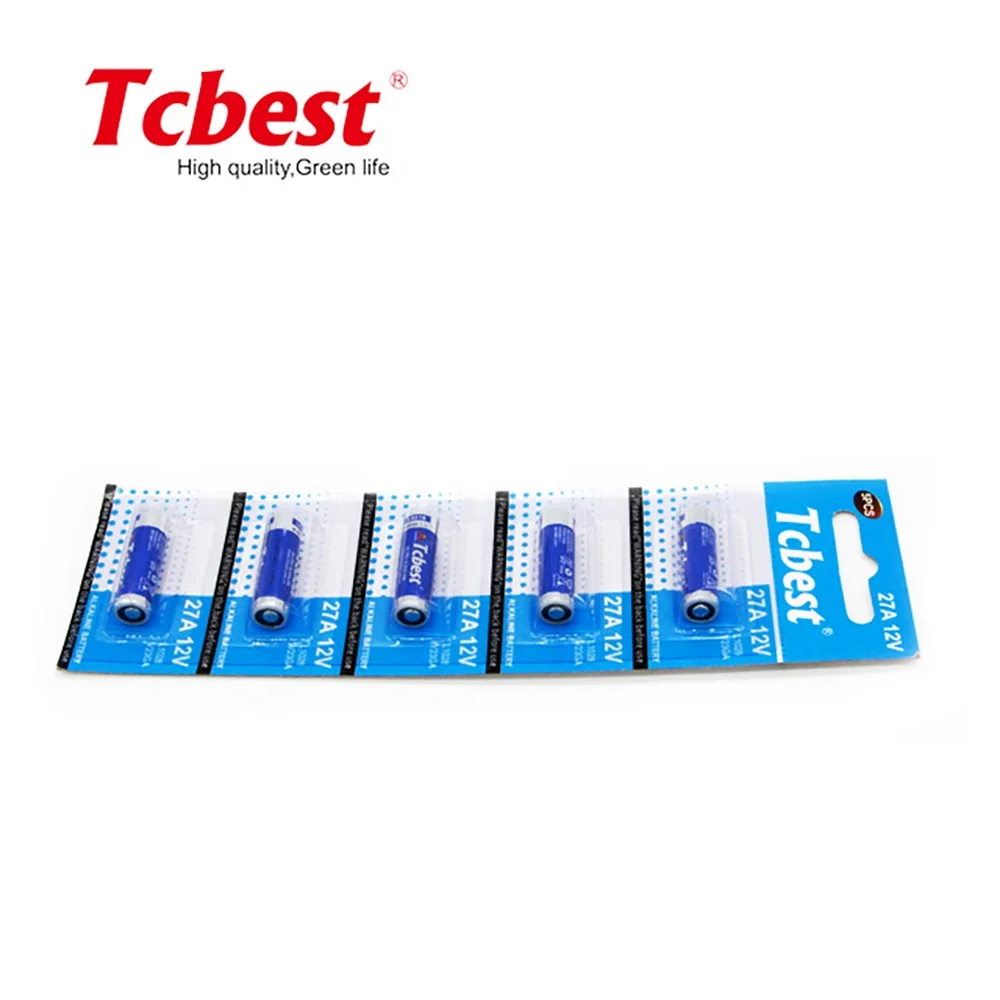 TCBEST Alkaline Battery Altra 27 A 12 V BL-5 Primary Battery for Remote Control Ceiling Fan