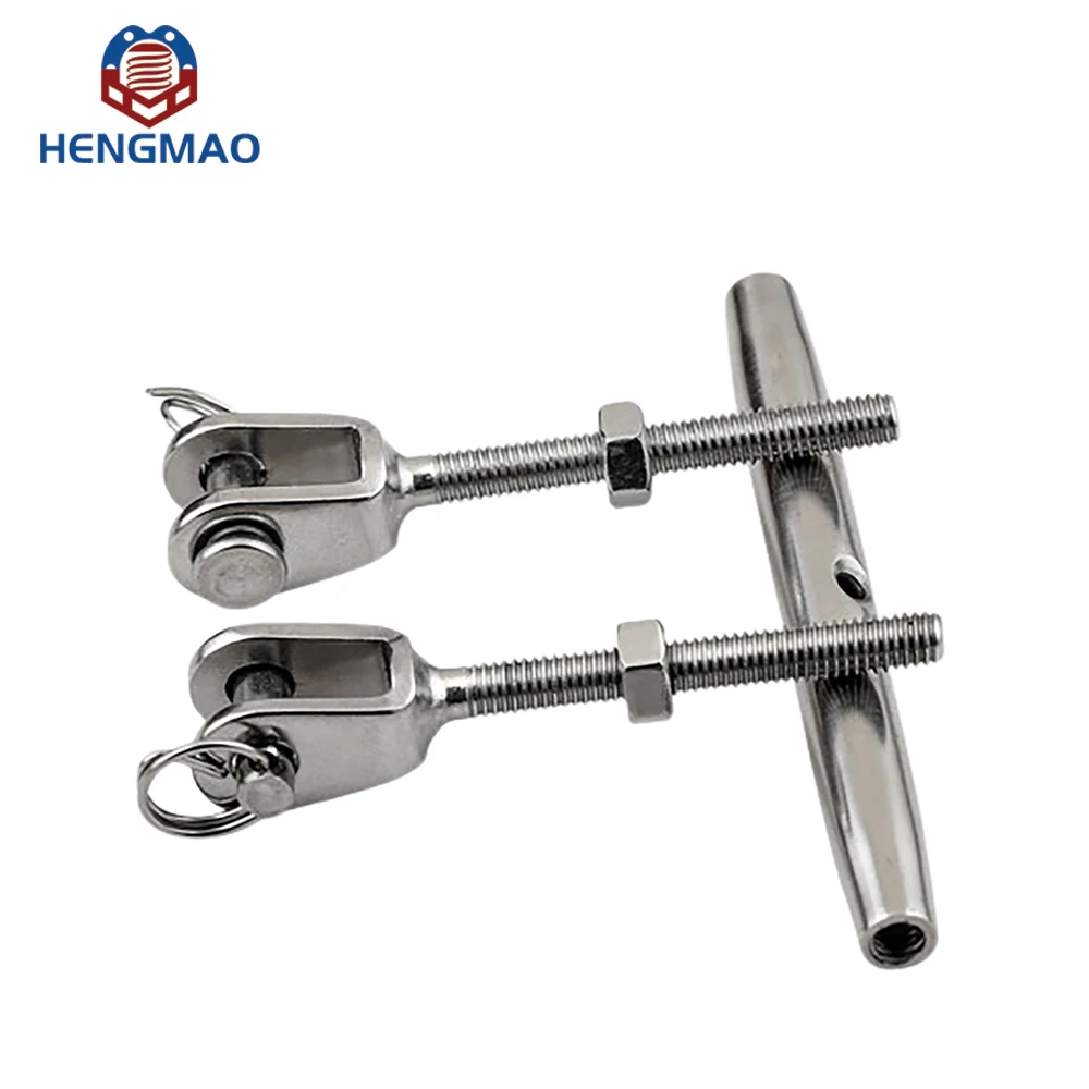 In Stock Stainless Steel M5 M6 M8 M10 Closed Body Turnbuckle Marine Hardware Rigging