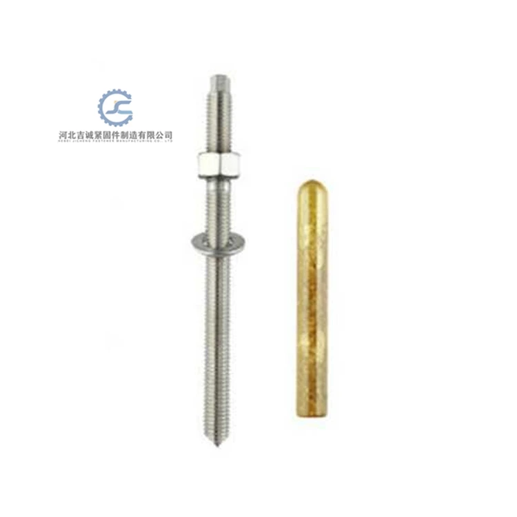 Building Materials Chemical Bolts M10 M12 Concrete Bolts Anchor