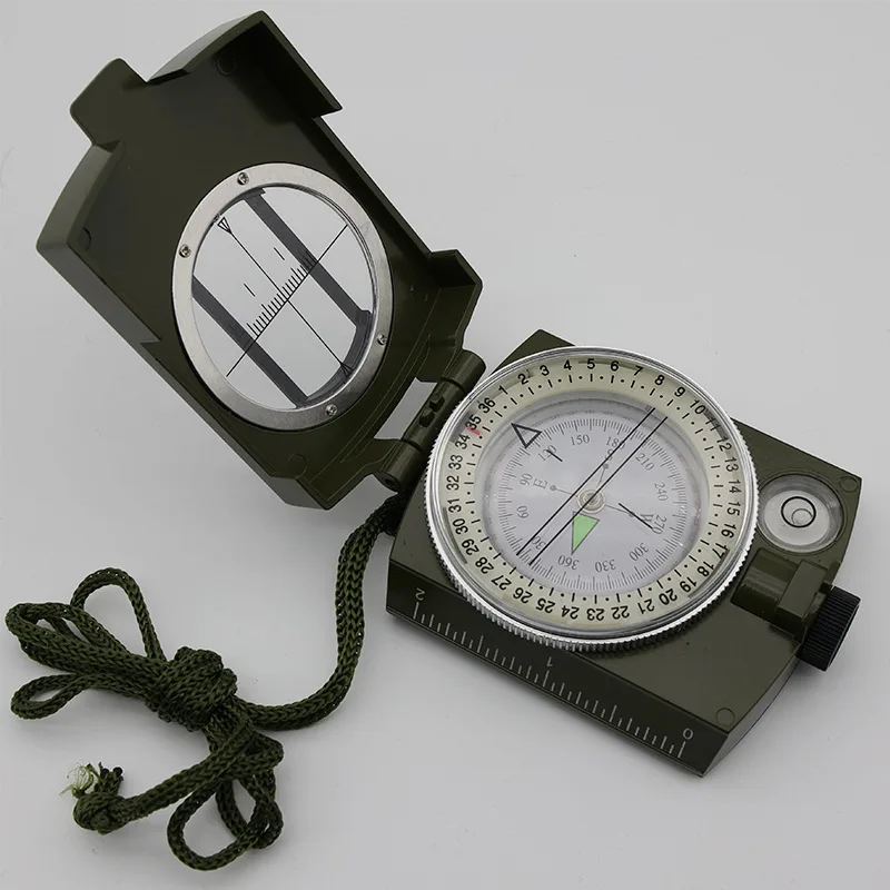 Professional Rule Compass with Carry bag Metal Multi-functional Compass Set