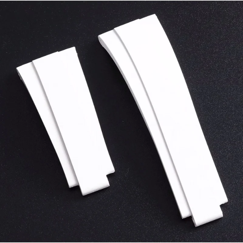 Suitable For R-olex Su-bmariner GMT Daytona Yach 268655 Fluorine Rubber Fkm Strap With Steel Sheet Watch Band Accessories20 21mm