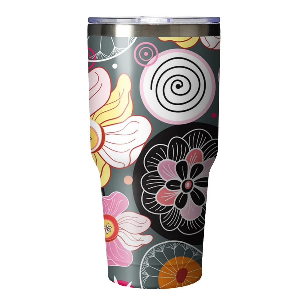 Custom Logo Low Moq Sublimation Blank 30 Oz Double Wall Stainless Steel Keep Hot And Cold Mug Vacuum Insulated Tumbler